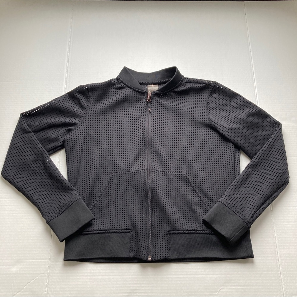 Calia by Carrie Underwood Black Breathable Performance Exercise Jacket Size S